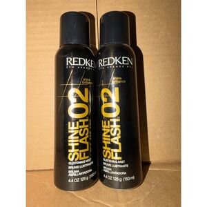 Redken Shine Flash 02 Glistening Mist Hair Shine Spray Set of 2 hair care